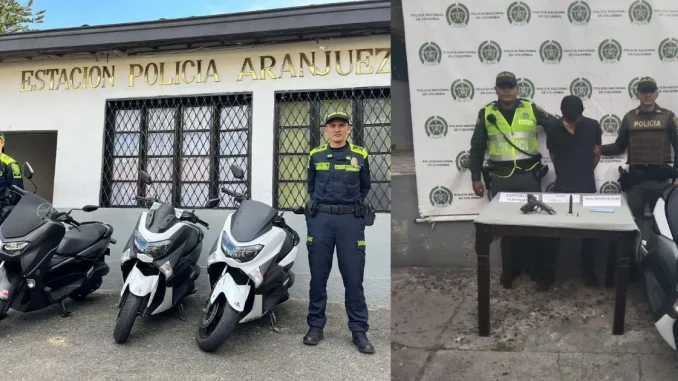 Recuperan-4-motos-en-Medellín-