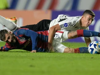 San Lorenzo vs Medellín Miguel Monsalve