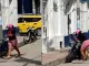 La mujer atacó la moto del que sería su pareja en Santa Marta.