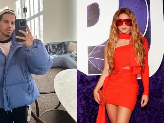 A Shakira y Rauw Alejandro los pillaron paseando en un río de Puerto Rico.