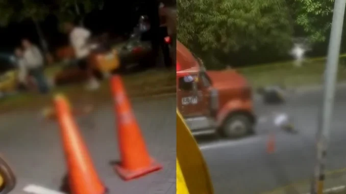 Dos muertos por accidentes en autopista Sur y calle Colombia