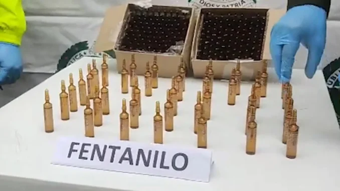 Incautaron 280 dosis de fentanilo en Medellín