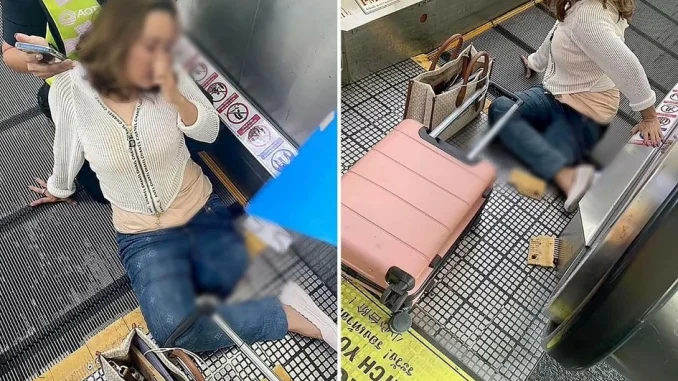Mujer pierde pierna en aeropuerto