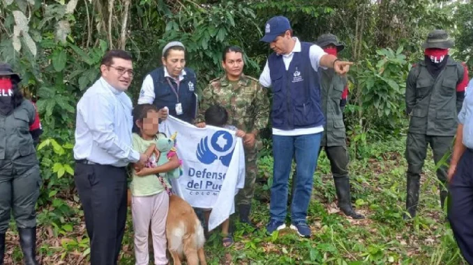 La sargento fue liberada junto con sus hijos por el Eln, que los había secuestrado el pasado lunes.