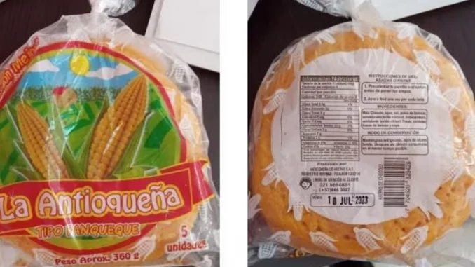 Las arepas estarían incumpliendo las medidas sanitarias y podría poner en peligro la salud de los consumidores.