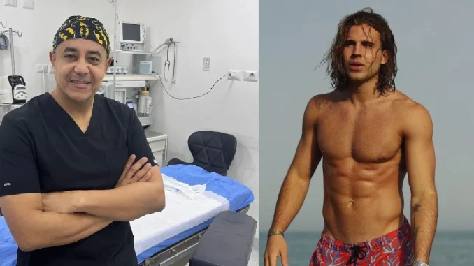 El cirujano colombiano viajó junto a su novio español para tener unas vacaciones en Tailandia.