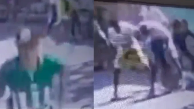 Imagen Riña hinchas Nacional y Huila