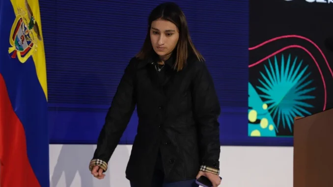 A Laura Sarabia la recibieron de nuevo en el gobierno, como directora del Departamento de Prosperidad Social.