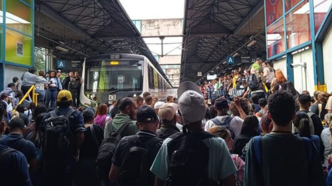 Daño en el Metro de Medellín