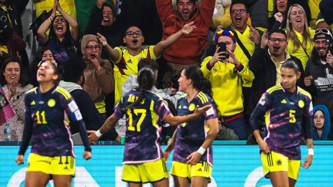 Selección Colombia a cuartos de final