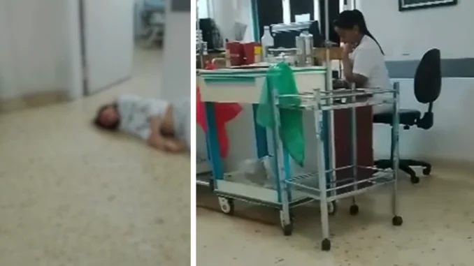 mujer muere hospital Sabaneta 2