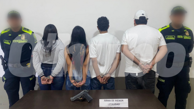 Los responsables del robo del carro en San Cristóbal tienen entre 20 y 26 años de edad.
