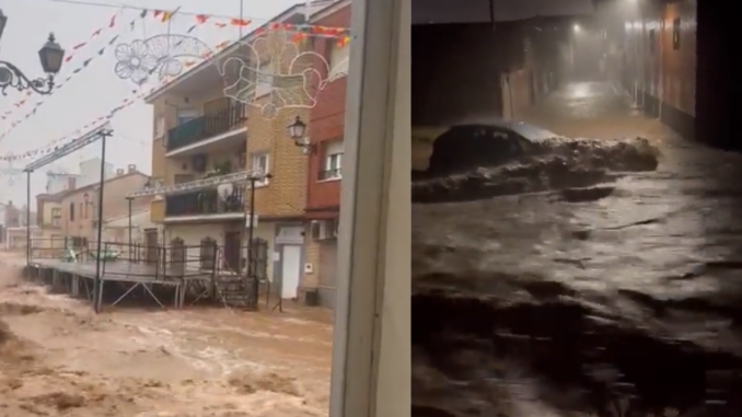 Inundaciones en España