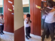 Niño festeja por primera vez cumpleaños
