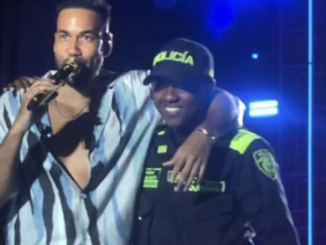 Policía en concierto de Romeo Santos