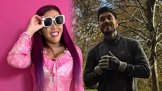 Yina Calderón y Mateo Carvajal