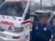La ambulancia fue dejada a disposición de las autoridades, mientras que el conductor borracho fue multado.