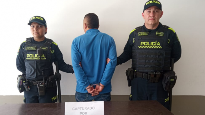 Hombre capturado