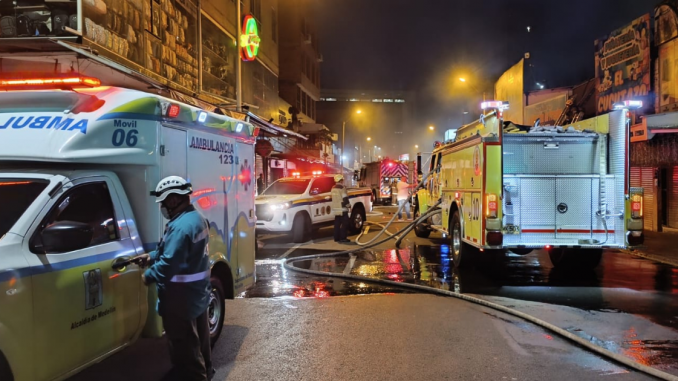 Incendio Centro
