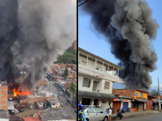 Incendio en El Naranjal