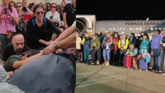 Funeral de Ivonne Rubio y llegada a Bogotá de 110 colombianos que estaban atrapados en Israel