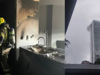 Cocina quedó destrozada por incendio en El Poblado